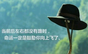 奋斗励志的句子 霸气