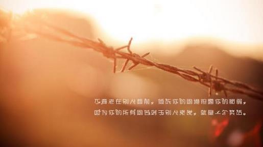 关于努力奋斗的名言 可是一想到你，心里就难受