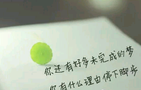 励志的句子段落摘抄