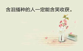 冬天最适合什么励志句子