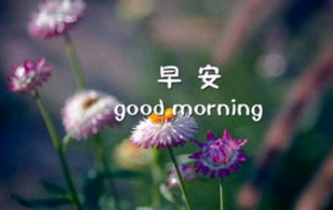 早安唯美正能量的句子图片带字m