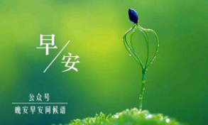 新春早安正能量句子